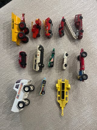 Lote de coches de juguete antiguos