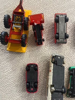 Lote de coches de juguete antiguos
