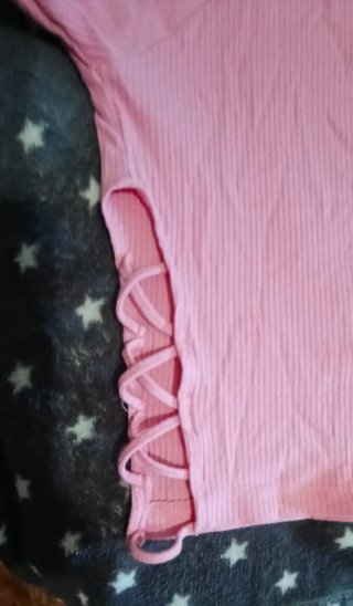 Camiseta corta rosa Inside