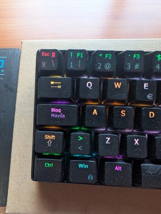 Teclado Gaming Newskill Pyros Speed Pro Silver