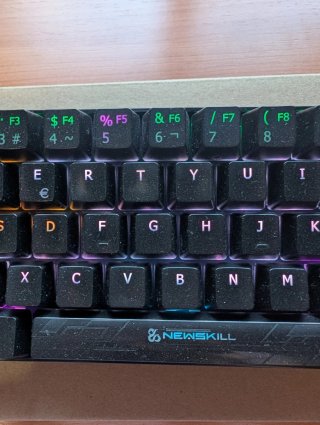 Teclado Gaming Newskill Pyros Speed Pro Silver