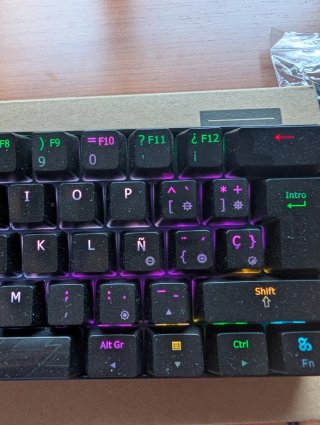 Teclado Gaming Newskill Pyros Speed Pro Silver