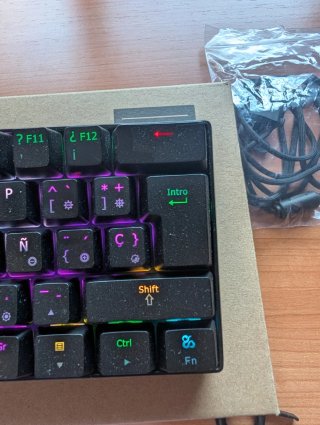 Teclado Gaming Newskill Pyros Speed Pro Silver