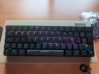 Teclado Gaming Newskill Pyros Speed Pro Silver