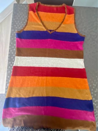 Vestido de chica veraniego multicolor