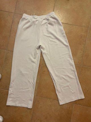 Pantalón de chándal beige