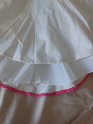 Gonna spagnola con stampa floreale vintage