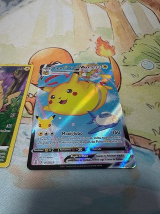 Pack cartas pokémon pikachu celebraciones