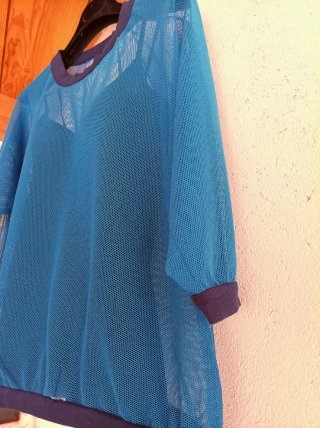 Camiseta de tela de tul