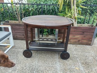 Carrito camarera / Mesa plegable exterior