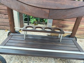 Carrito camarera / Mesa plegable exterior