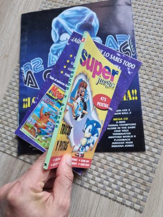 3 CATALOGOS REVISTA SUPERJUEGOS