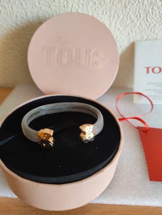 Pulsera TOUS Sweet Dolls Oro 18kt y Acero