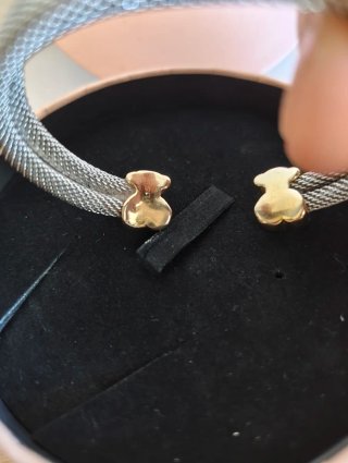 Pulsera TOUS Sweet Dolls Oro 18kt y Acero