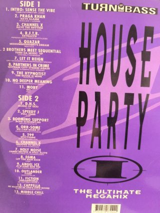 Turn Up The Bass House Party Megamix I Doble Disco