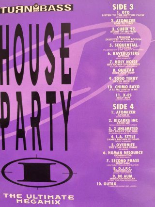 Turn Up The Bass House Party Megamix I Doble Disco