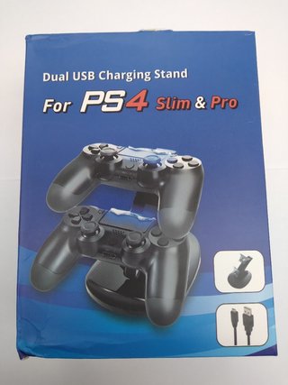 Accesorio Cargador Dual Mandos Ps4