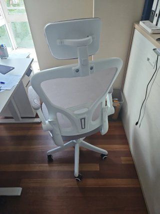 Silla de escritorio ergonómica con reposacabezas
