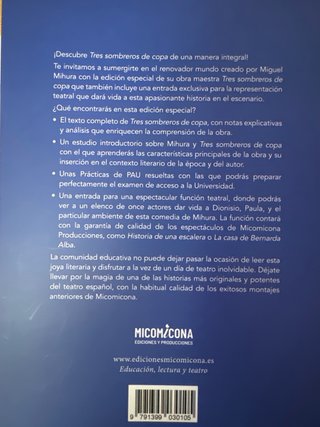 Tres sombreros de copa