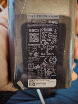 Cargador Dell USB-C 130W