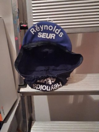Gorra Ciclismo Reynolds-SEUR de la temporada 1987