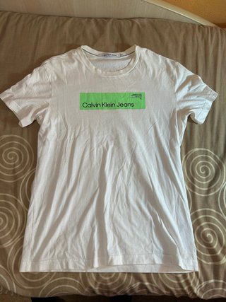 Camiseta Calvin Klein Jeans Blanca