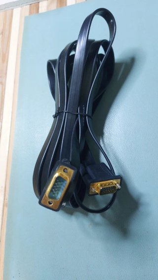 Cavo VGA piatto nero