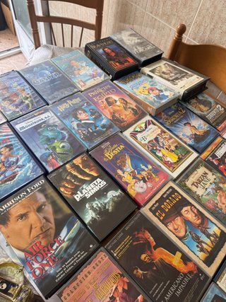 Lote Películas VHS Originales