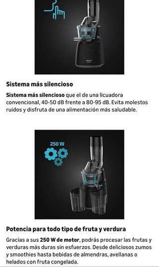 Licuadora Cecotec Juice&Live 1500 P Prensa Fría