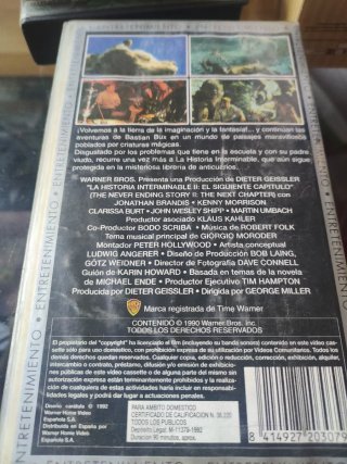 La Historia Interminable II VHS Español