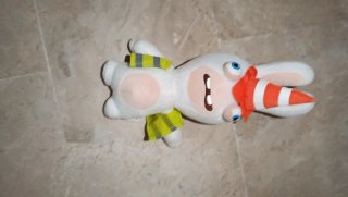 Lote 3 Peluches Rabbids (Raving Rabbids - Ubisoft