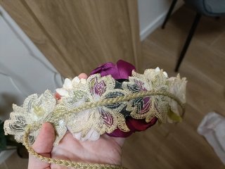 Cinturón floral para eventos