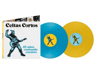 Celtas Cortos 40 años contando cuentos 2LP nuevo