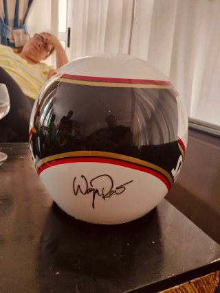 Casco Shoei Wayne Rainey Replica Coleccionista