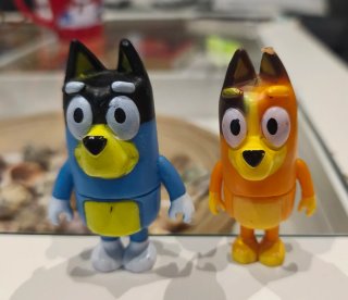 Figuras Bluey Familia y Amigos