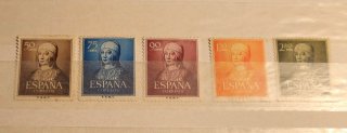 Serie completa sellos España 1951.Edifil 1092-6