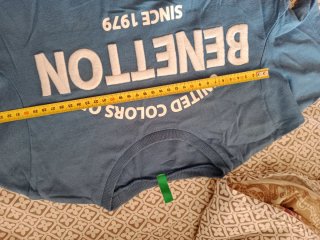 2 Camisetas Benetton niño 6-7 años