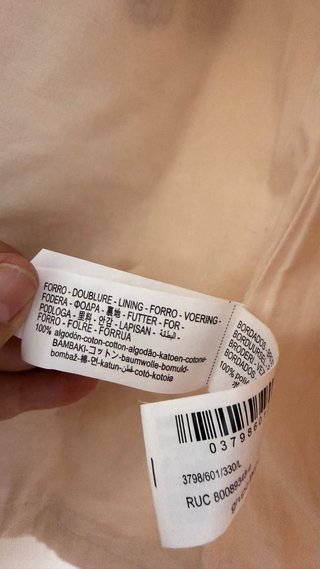 Chaqueta Zara guateada bordada