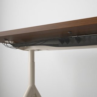Escritorio IDÅSEN marrón/beige 160x80 cm