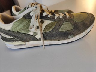 Saucony Jazz Uomo 44 Beige/Verde