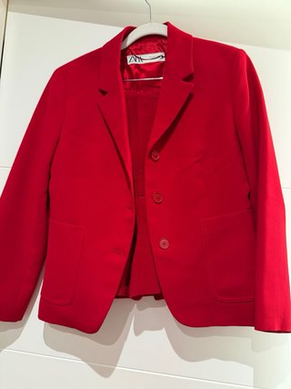 Conjunto Blazer y Pantalón Rojo