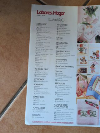 Lote dos revistas de labores vainicas