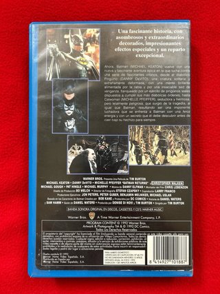 Película VHS Batman Vuelve 1er Edition