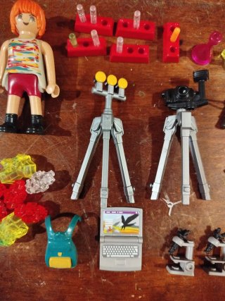 Playmobil Scienziata