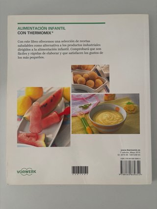 Alimentación infantil con Termomix TM5-TM31 pap...