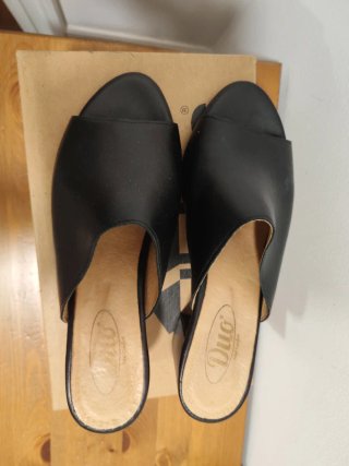 Sandalias Duo Mujer Talla 39 Negras