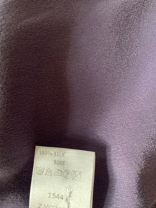 Vestido morado Tara Jarmon