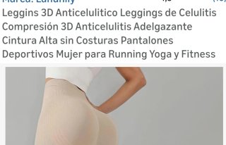 2 Leggings reductores beige