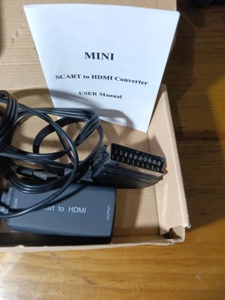 Conversor SCART a HDMI Mini