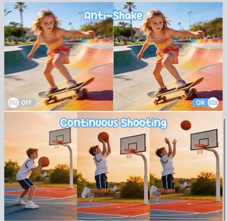 Fotocamera Digitale 44MP Zoom 16X Full HD 1080P